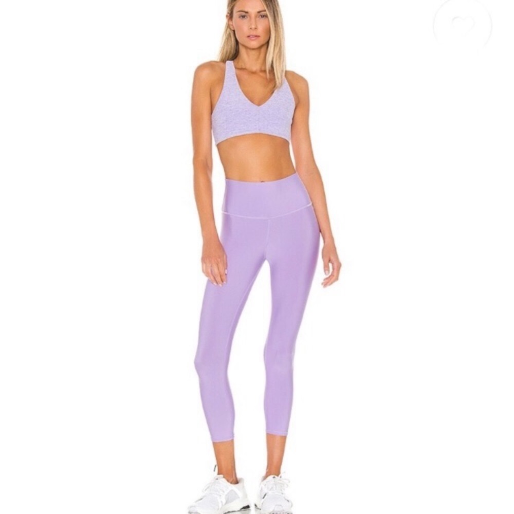 ALO SET Ultraviolet high waisted leggings size XS